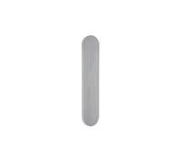 TESA Assa Abloy Plaque Aveugle pour Garniture antipaniques en Applique, Acier Inoxydable AISI 316, vis incluses