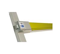 Tesa Assa Abloy TOP1S108LG Barre Top 1 Point 1000, C8, Vert citron/gris, 1 mm