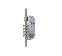 Tesa Assa Abloy Verrou de sécurité simple point poussoir pour porte nickelé Cilindro 30 x 30 mm R20AB
