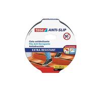 Tesa Ruban adhésif antidérapant extra fort 15 m x 25 mm Noir – déchirure manuelle