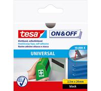 tesa Bande auto-agrippante adhésive 20 mm x 2,5 m Blanc
