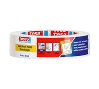 tesa Bande de crêpon de peintre 4306 Profi PLUS légèrement crêpé beige clair L. 50 m Quantité:10