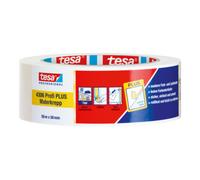 tesa Bande de crêpon de peintre 4306 Profi PLUS légèrement crêpé beige clair L. 50 m Quantité:8