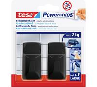 Crochet L - Powerstrips - auto adhésifs - rectangulaire - 57 x 21 x 29 mm -