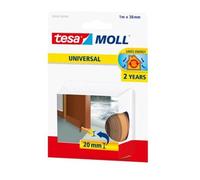Tesa ® Calfeutrer 05422-00101-00 Bas de porte sol rég mousse PVC 1 m x 38 x 20 mm