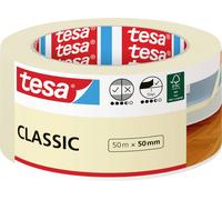 tesa Classic 52807-00000-03 Ruban de masquage pour peinture blanc (L x l) 50 m x 50 mm 1 pc(s)