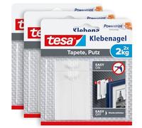 tesa 77776 Clou adhésif blanc Contenu: 6 pc(s)
