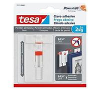 Tesa -Clou adhésif réglable pour mur sacrées et plâtre 2kg - 77777-00001-00
