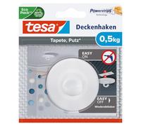 Crochet de plafond - Powerstrips - pour papier peint & plâtre - supporte 0