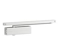 Vachette Ferme-porte DC135 bras à glissière Force 3 Blanc Montage en surface
