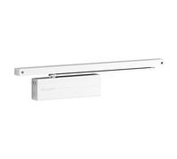 TESA DC175-9016 Ferme-porte à guide coulissant Cam Motion, EN3/4, certifié EN1154, compatible portes coupe-feu, réversible, ouverture 165°, blanc