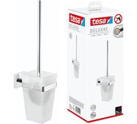 tesa® Deluxxe Jeu de brosses à WC, métal chromé, solution adhésive incluse