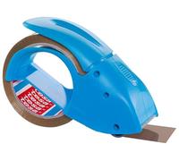 tesa Distributeur de ruban d'emballage Pack n Go Bleu – Largeur max. 50 mm, Longueur max. 66 m
