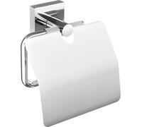 tesa Distributeur de papier toilette Ekkro avec couvercle chromé