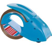 tesa Distributeur de ruban d'emballage Pack n Go Bleu – Largeur max. 50 mm, Longueur max. 66 m