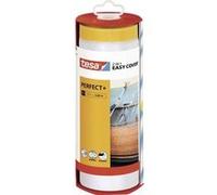 tesa Easy Cover Perfect+ 56572-00000-00 Film de masquage jaune, transparent (L x l) 17 m x 2.60 m G