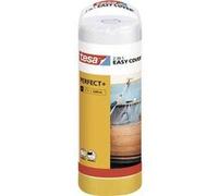 tesa Easy Cover Perfect+ 56575-00000-00 Film de masquage jaune, transparent (L x l) 17 m x 2.60 m 1 set G