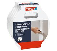 tesa ECONOMY Ruban de Masquage - Lot de 6 - Beige Clair - 50 m x 50 mm | Bande de masquage pour travaux de peinture - Sans solvant et se retire sans traces jusqu'à 4 jours