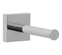 tesa® Ekkro Stockeur papier toilette, finition brillante métal chromé, adhésif, technologie sans percer