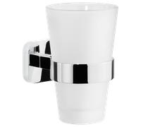 Tesa Elegaant gobelet pour brosse à dents blanc-chrome 40443-00000-00