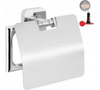 tesa Elegaant Toilettenrollenhalter inkl. Kleber + Deckel
