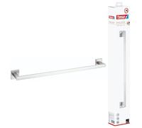 Tesa Elégant poubelle, adhésif, chromé, design unique, garanti inoxydable, 160 mm x 270 mm x 220 mm