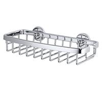 tesa Dérouleur papier toilette Esteetic – adhésif, couvercle, acier inoxydable, 135×132×48 mm