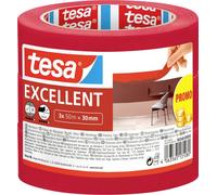 tesa EXCELLENT 56548-00000-00 Bande de masquage rouge (L x l) 50 m x 30 mm 3 pc(s)