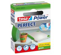 Tesa extra Power / 563410003202 Bande adhésive Vert 19 mm x 2.75 m | Ruban adhésif renforcé de tissu - Bricolage, réparations, fixation, renforcement et marquage - Intérieur et extérieur