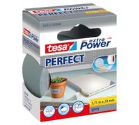 tesa Ruban adhésif toilé extra Power 56343 – Gris – 2,75 m x 38 mm