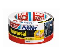 Toile adhésif Extra power TESA blanc