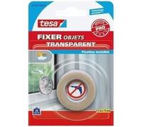 fixation objets double face transparent 1.5mx19mm
