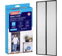 tesa Rideau moustiquaire INSECT STOP 55374-00000-00 aimanté auto-fermable anthracite 0,8 x 2,0 m