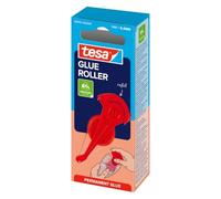 tesa GLUE ROLLER Permanent - Recharge - 14 m x 8,4 mm | Cartouche de recharge pour colle - Rapide - Sans solvant - Pour papier, carton et photos - Pour le bureau et la maison