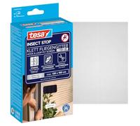 tesa Moustiquaire pour fenêtres COMFORT - fixation auto-agrippante - anthracite 1,30 x 1,50 m