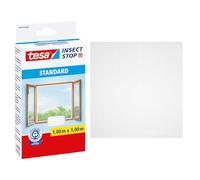 tesa Moustiquaire pour fenêtre STANDARD 100 x 100 cm Blanc