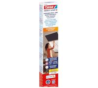 tesa Insect Stop Moustiquaire avec Protection Solaire Premium 116 x 164cm | Moustiquaire fenêtre de toit standard réduisant le rayonnement solaire - Montage facile sans perçage - Anthracite métallisé