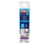 tesa Insulation Coupe-Courant d'air pour sols Lisses - Joint de Porte découpable pour protéger des Courants d'air - Anthracite - 95 cm x 25 mm, à raccourcir