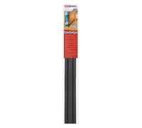 tesa – Joint de porte tesamoll 05418-00001-04 – double joints pour sols lisses – Noir 95 cm x 25 mm