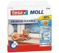 tesa Joint d'étanchéité tesamoll® Premium 05417-00100-01 6 m x 9 mm Blanc