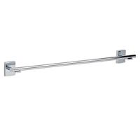 Porte-serviettes de bain Klaam chromé avec solution adhésive 65cm