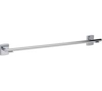 Porte-serviettes de bain Klaam chromé avec solution adhésive 65cm