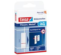 tesa Languettes adhésives Powerstrips 77760 pour carrelage et métal 2 kg 9 pièces blanc