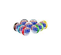 tesa – Ruban isolant électrique 53988 – 10 m x 15 mm – Bleu