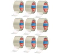 tesa Lot de 36 rouleaux de ruban adhésif 64014, PPLow Noise, 50 mm x 66 m, transparent, rapport de performance vous permet de travailler silencieusement à base d'une pâte acrylique sans solvants