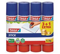 ecoLogo Stick Bâton de colle, paquet de 4, 20 g