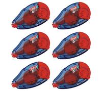 Tesa Lot De 6 Rollers Rechargeable Colle Permanente 8,4 Mm Ecologo 14m X 8,4mm