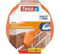 Ruban adhésif pvc orange pour bâtiment 33 m x 50 mm