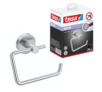tesa Porte-papier toilette Moon 40301-00000-00 chrome, sans couvercle, adhésif sans perçage