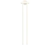 tesa MOON WHITE Porte-serviettes 2 porte-serviettes colle métal